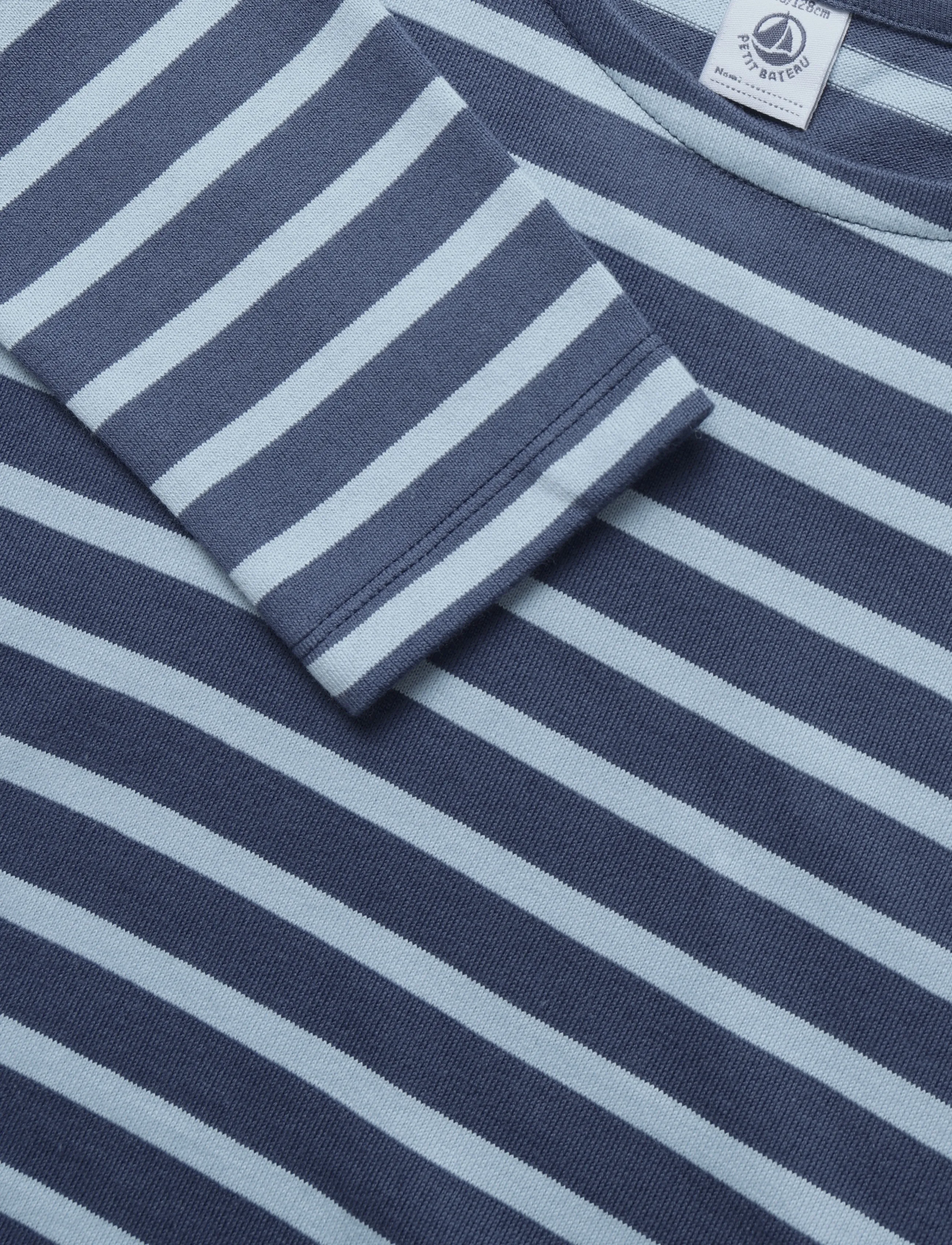 Petit Bateau - SF MARINIERES - pikkade varrukatega t-särgid - crepuscule/flo - 2