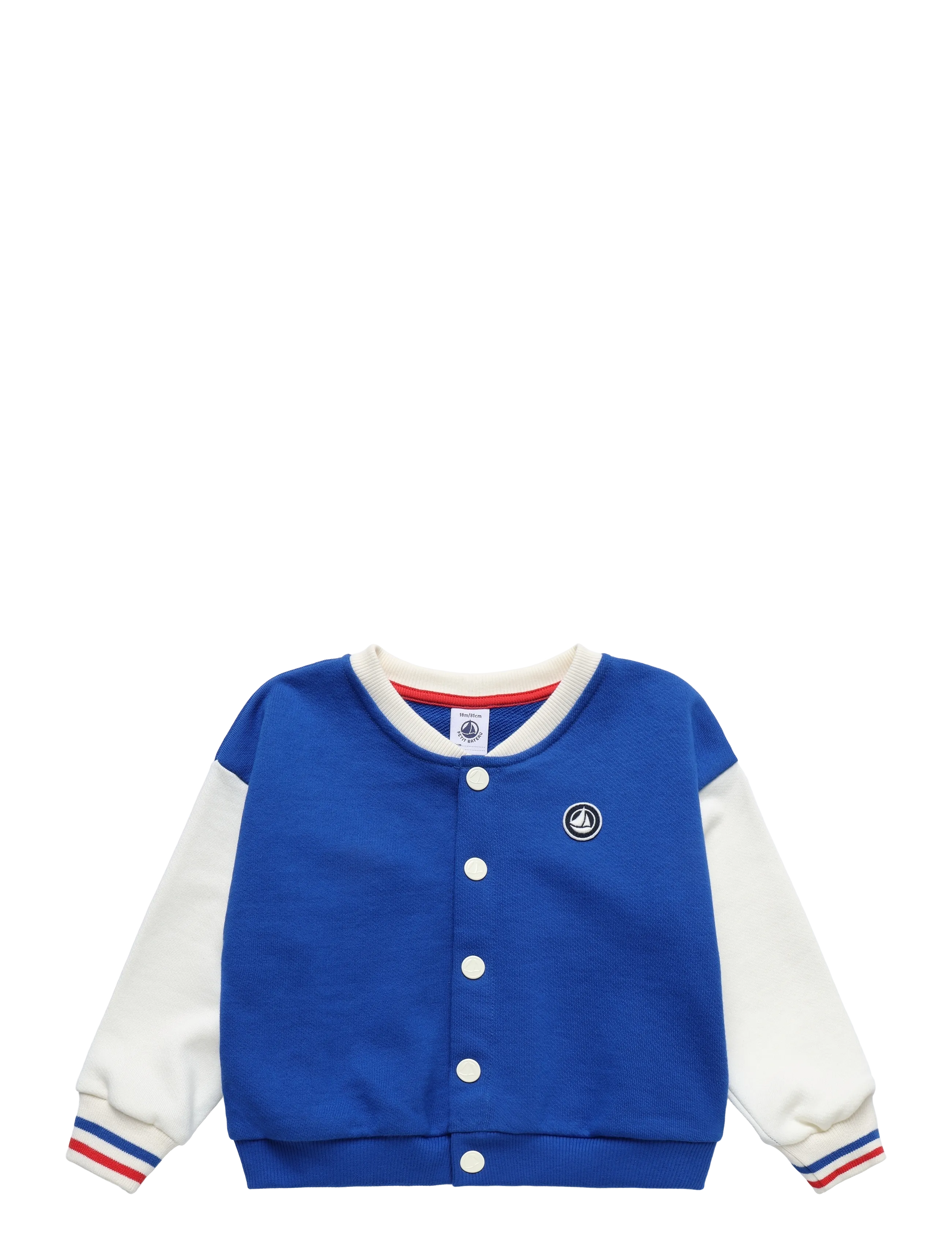 Petit Bateau CARDIGANS JOUR - Jackets - PERSE/MILK / blue