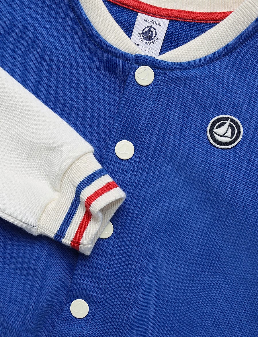 Petit Bateau - CARDIGANS JOUR - bomber jackets - perse/milk - 2