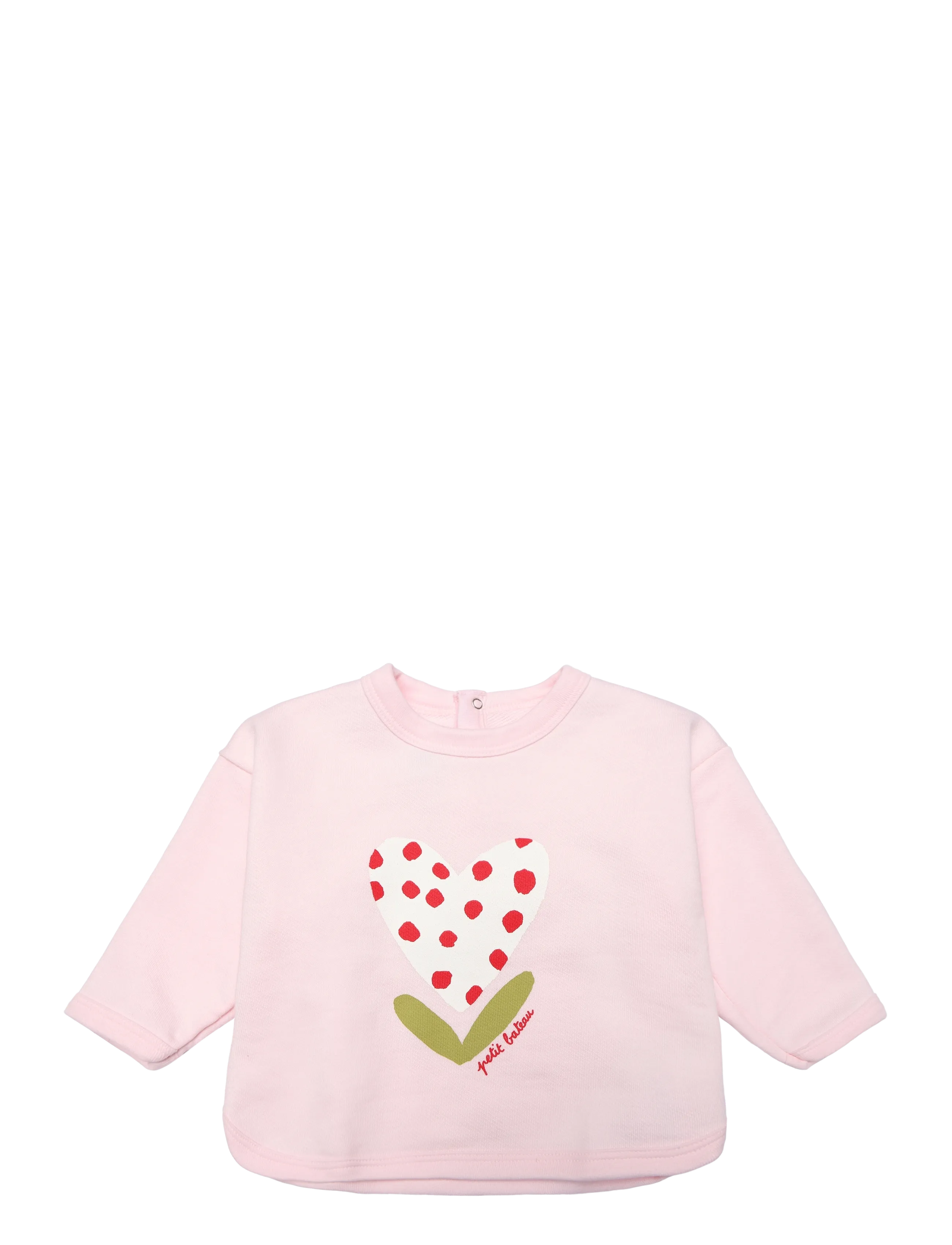 Petit Bateau SWEAT SHIRTS - Back to school - BARELY / pink/rose