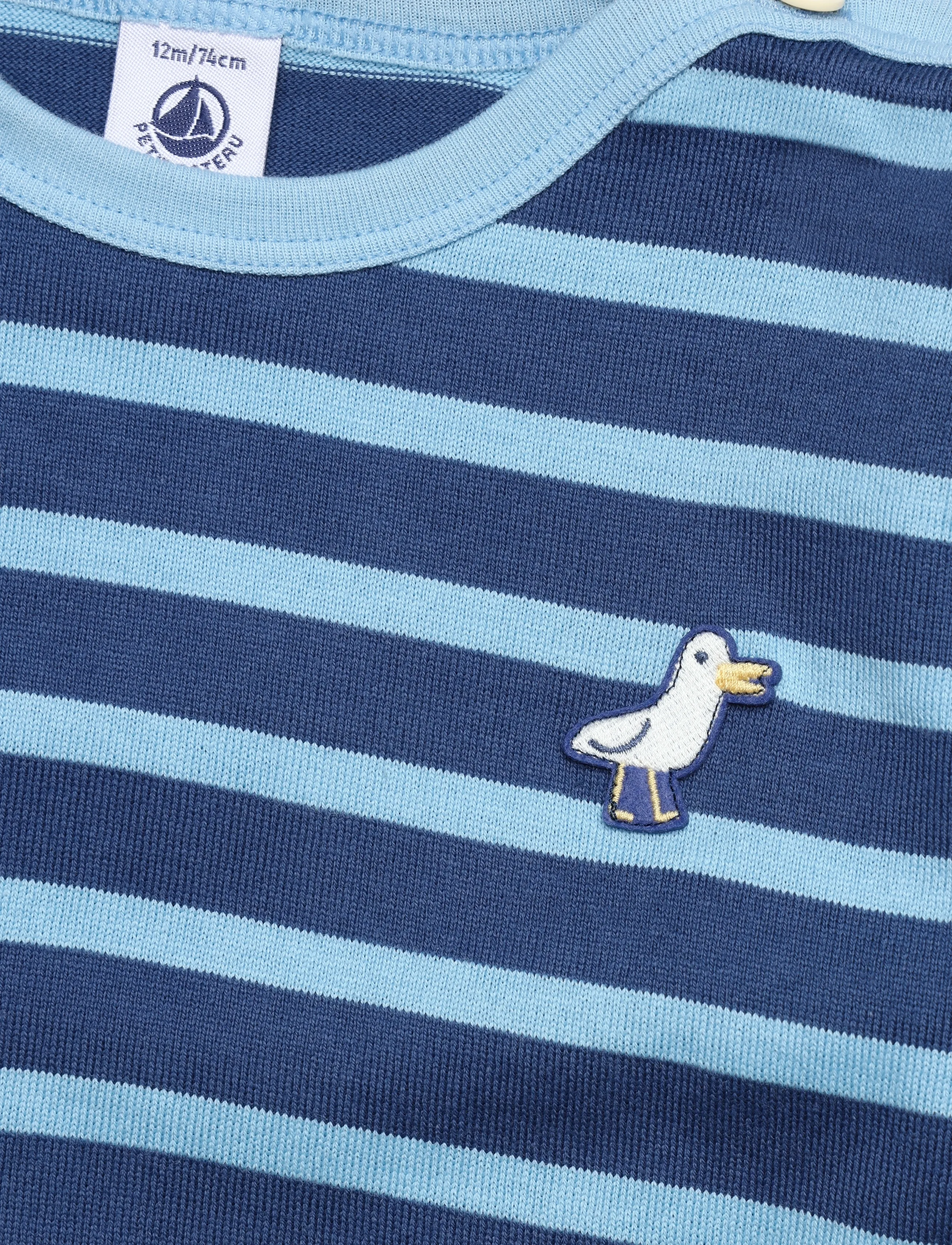 Petit Bateau - SF MARINIERES - crepuscule/flo - 2