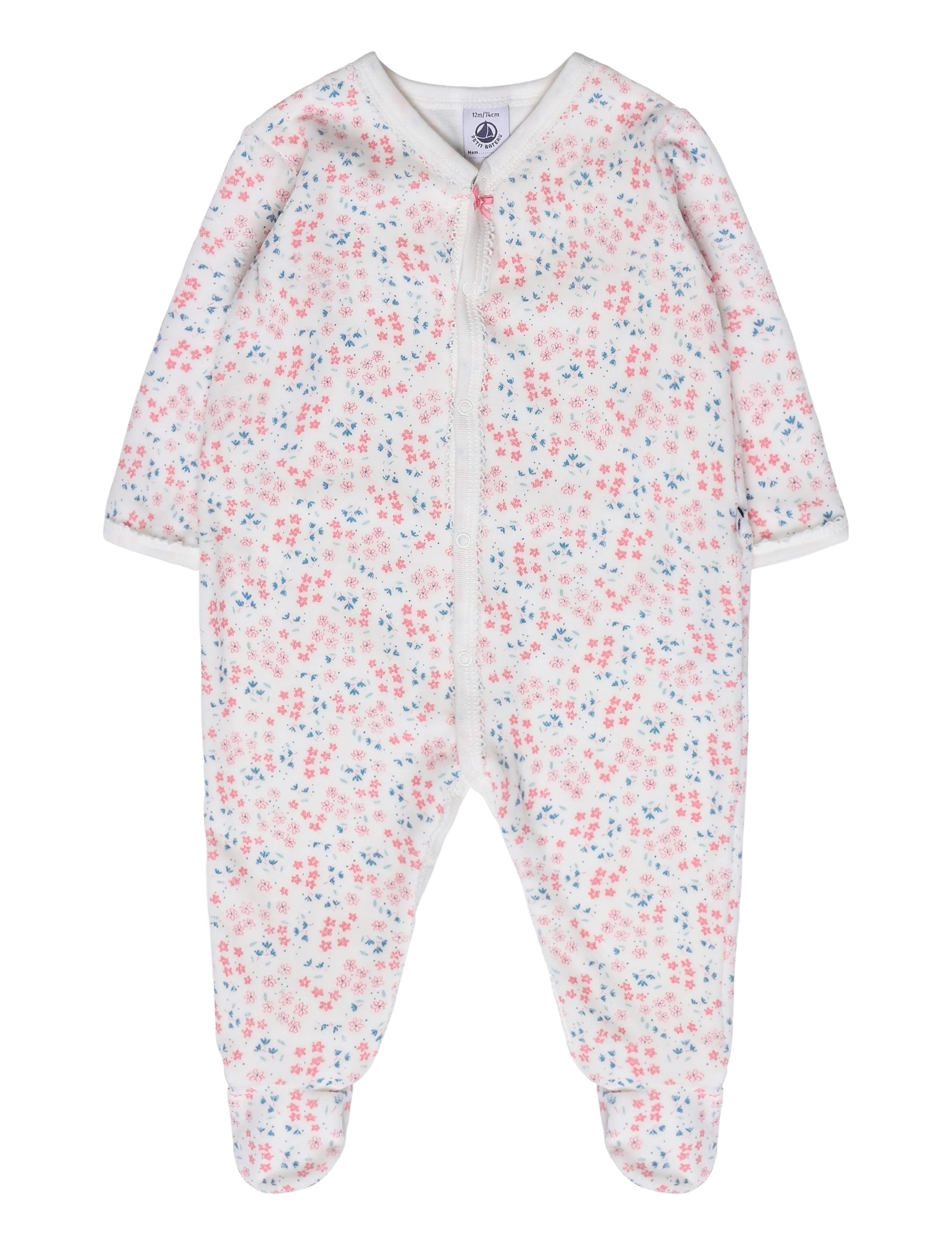 Petit Bateau SF DORS BIEN Y - Shop efter alder - MARSHMALLOW/MULTICO / cream