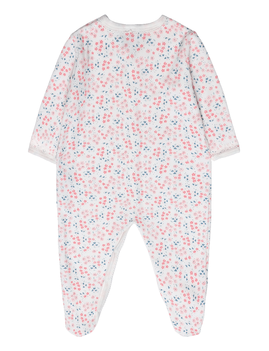 Petit Bateau - SF DORS BIEN Y - schlafoveralls - marshmallow/multico - 1