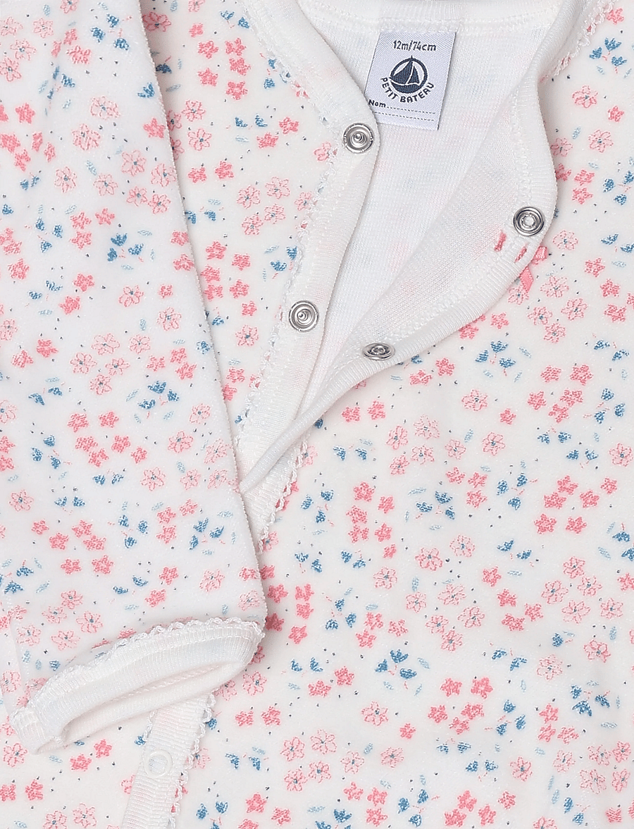 Petit Bateau - SF DORS BIEN Y - schlafoveralls - marshmallow/multico - 2