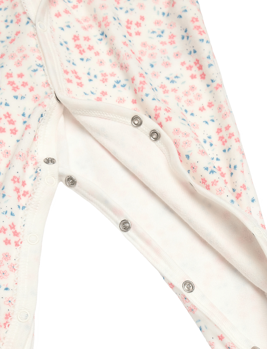 Petit Bateau - SF DORS BIEN Y - schlafoveralls - marshmallow/multico - 3