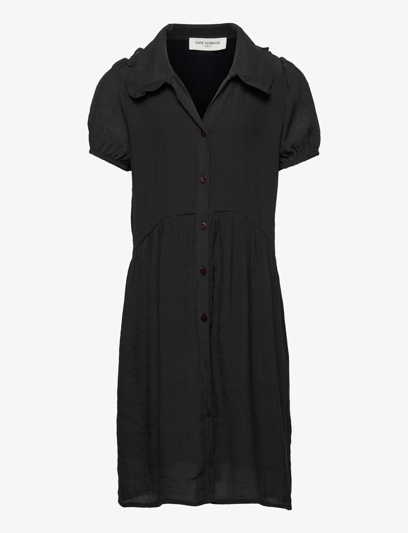 Petit by Sofie Schnoor - Dress - lühikeste varrukatega vabaaja kleidid - black - 0