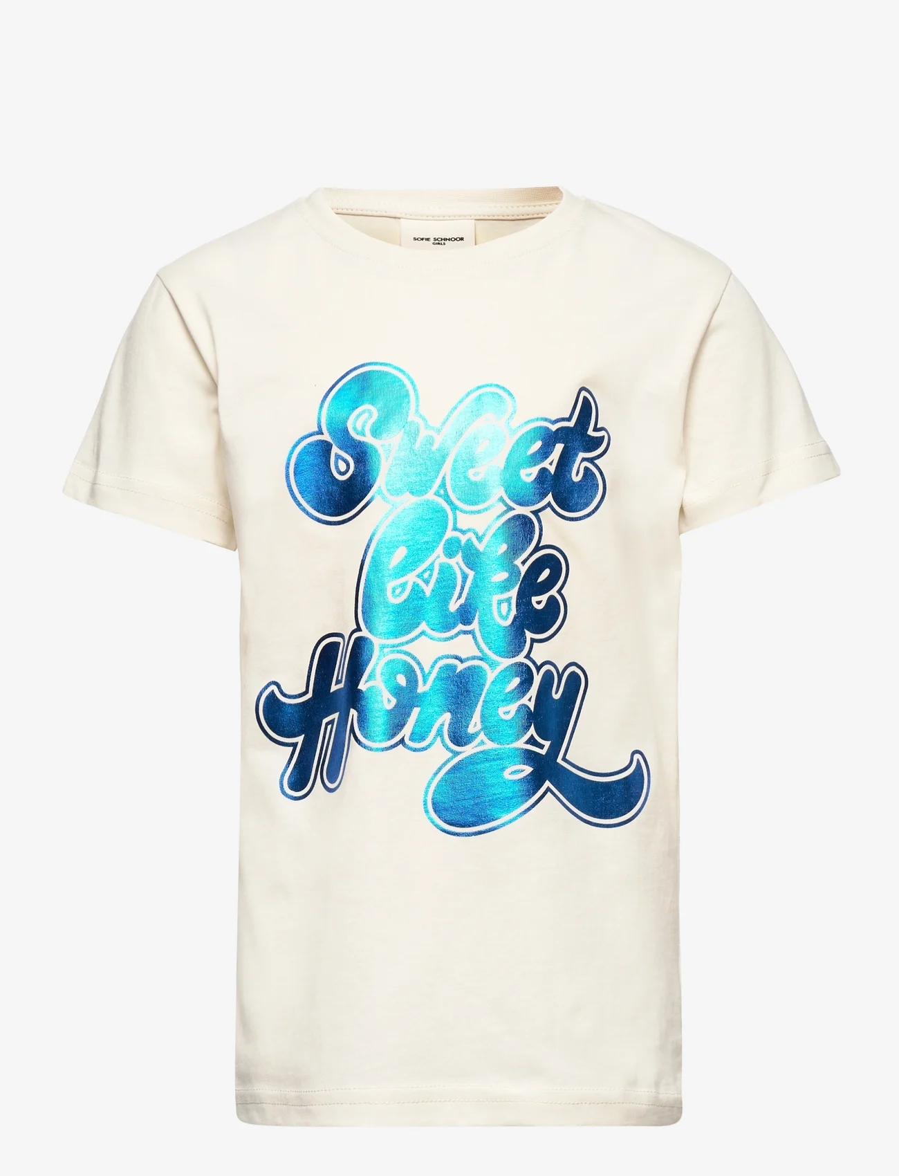 Sofie Schnoor Baby and Kids - T-shirt - lühikeste varrukatega t-särgid - antique white - 0