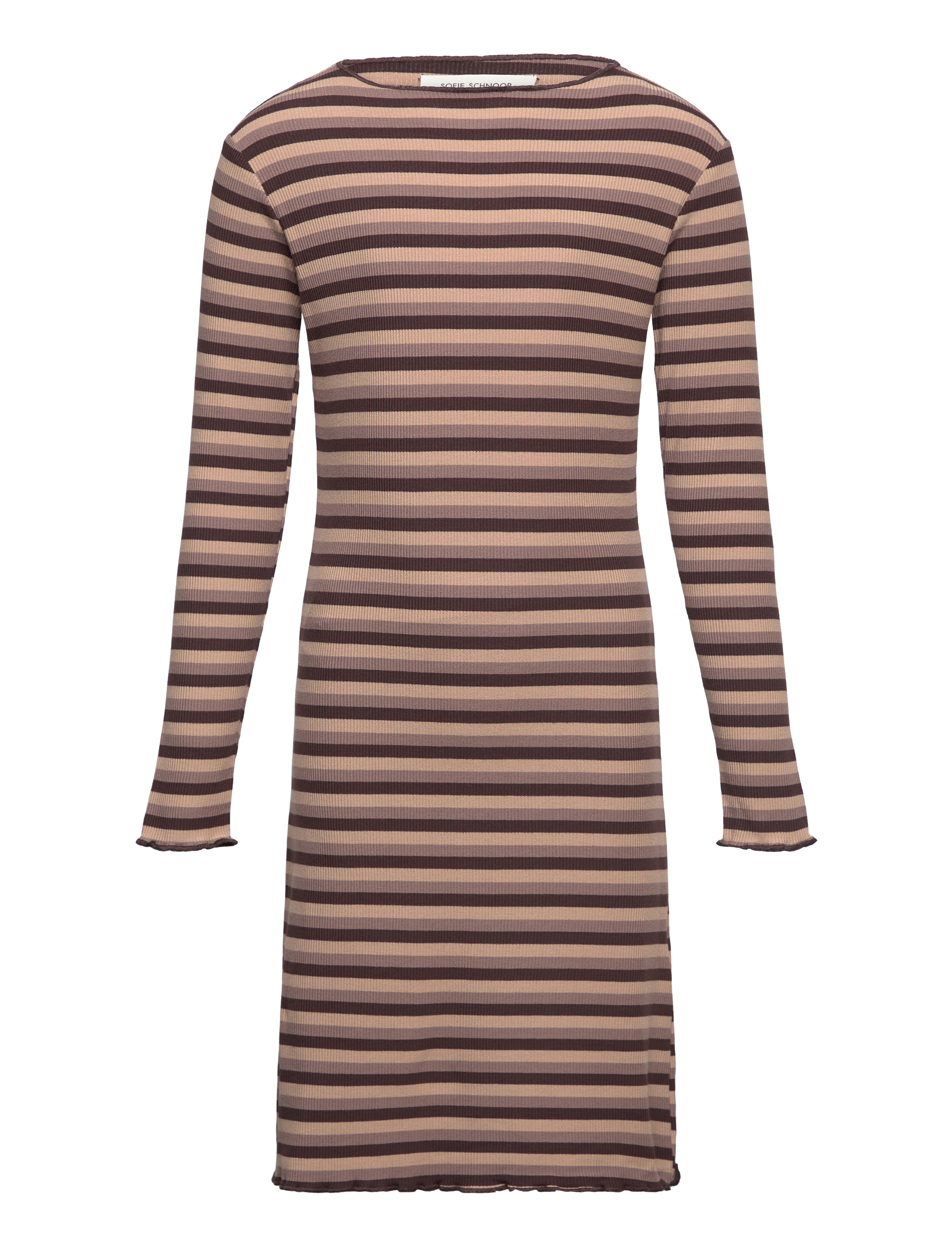 Dress - WARM BROWN