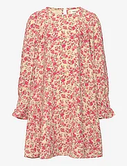 Sofie Schnoor Baby and Kids - Dress - casual jurken met lange mouwen - bright pink - 0