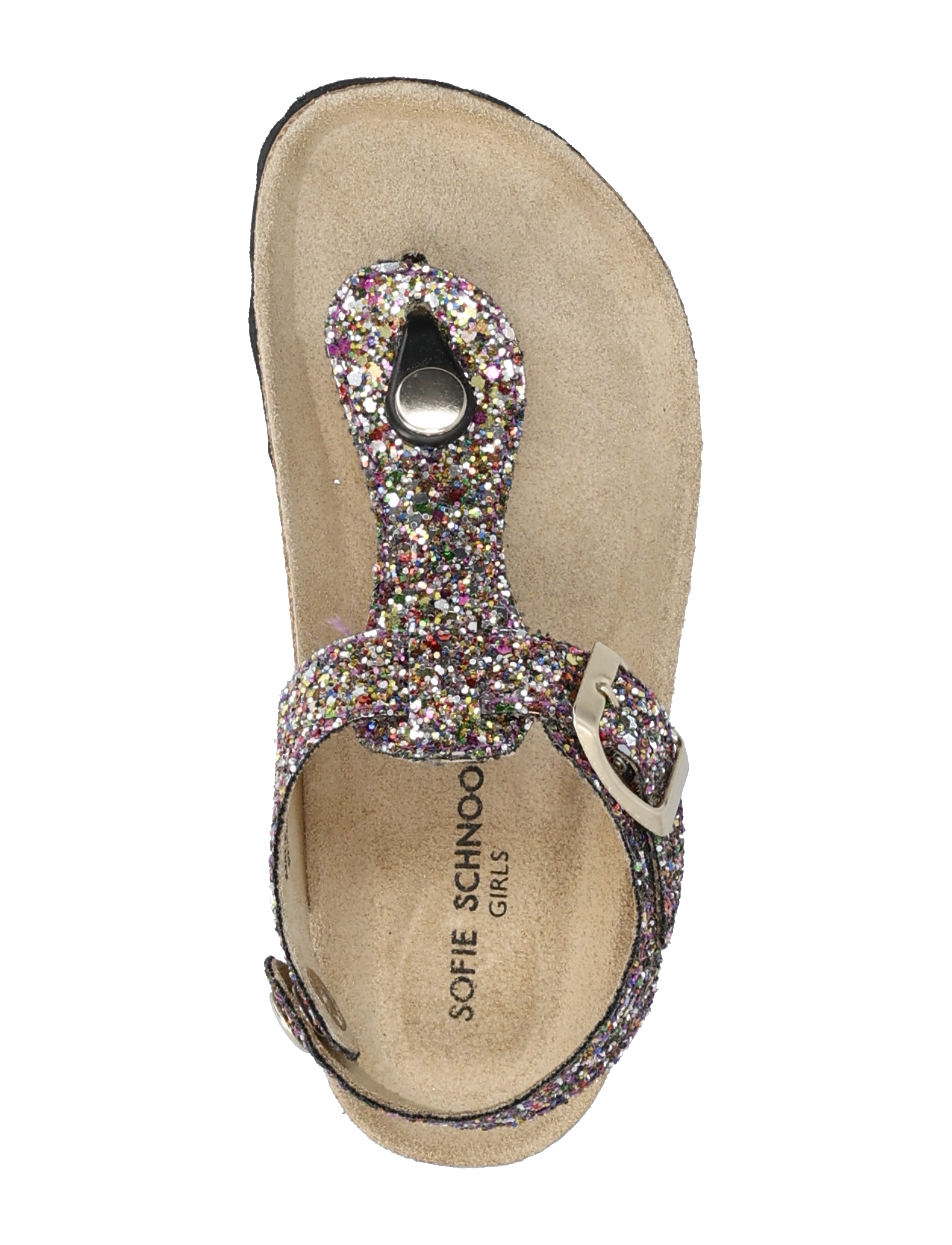 Sofie Schnoor Baby and Kids - Sandal glitter - mix glitter - 3