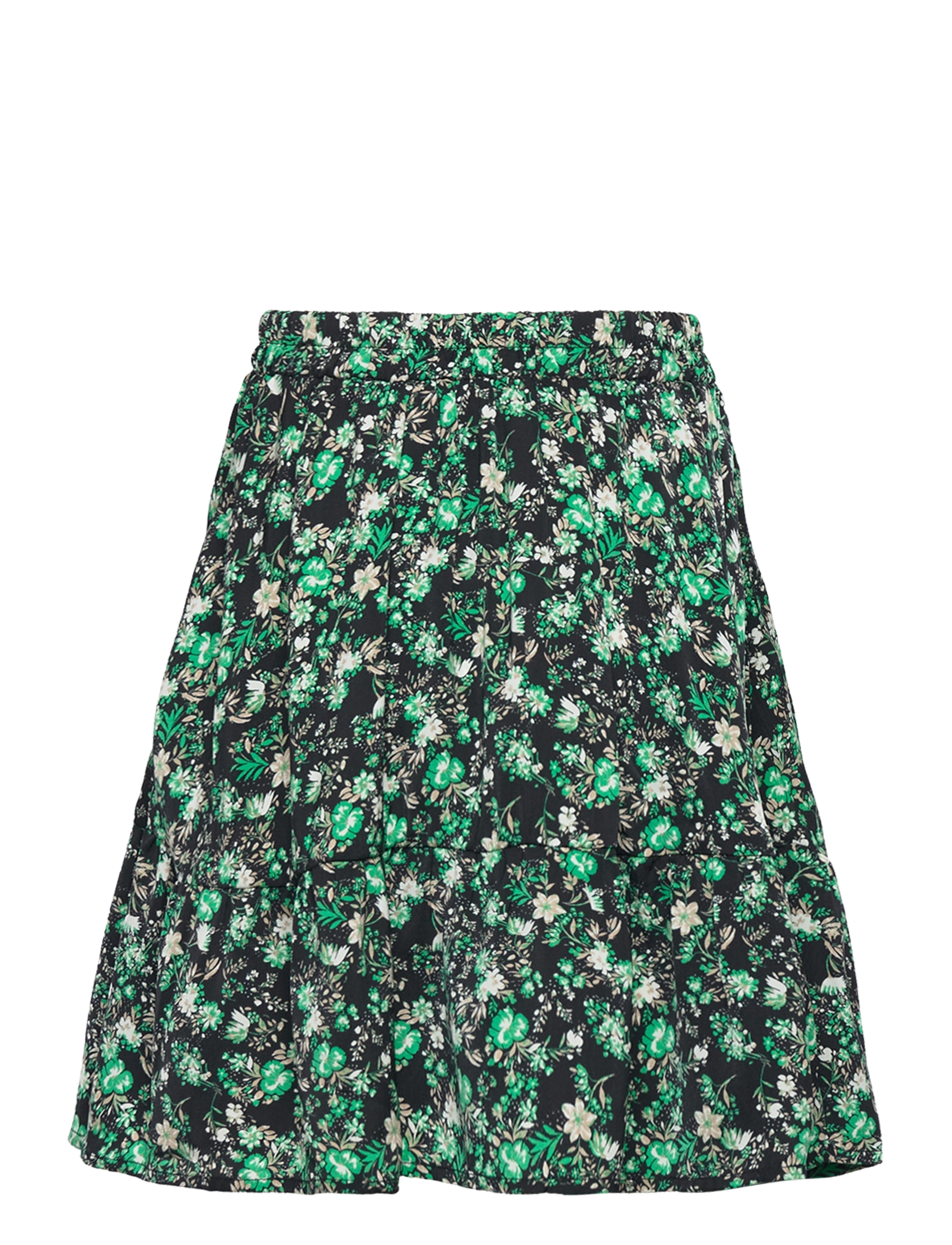 Sofie Schnoor Baby and Kids - Skirt - midi nederdele - flower green - 1