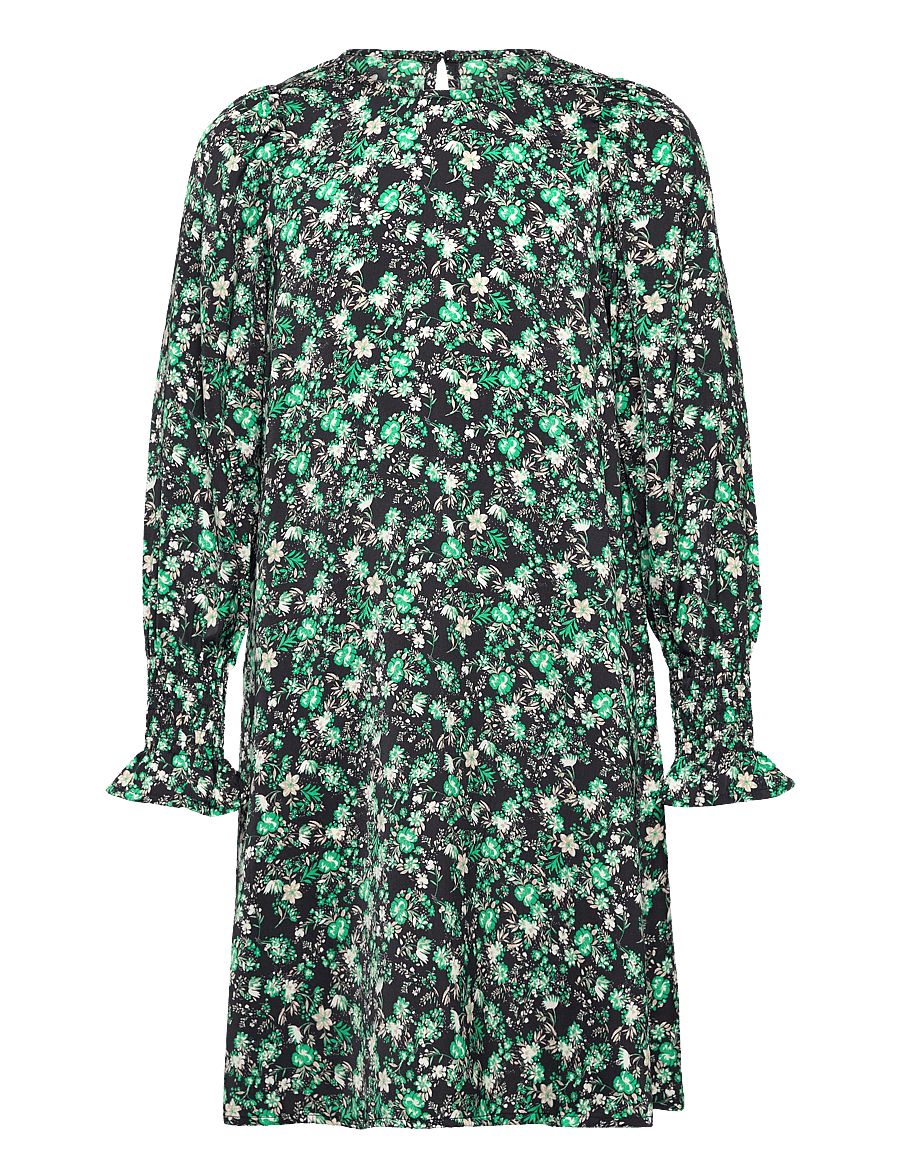Sofie Schnoor Baby and Kids - Dress - vakarinės suknelės - flower green - 0