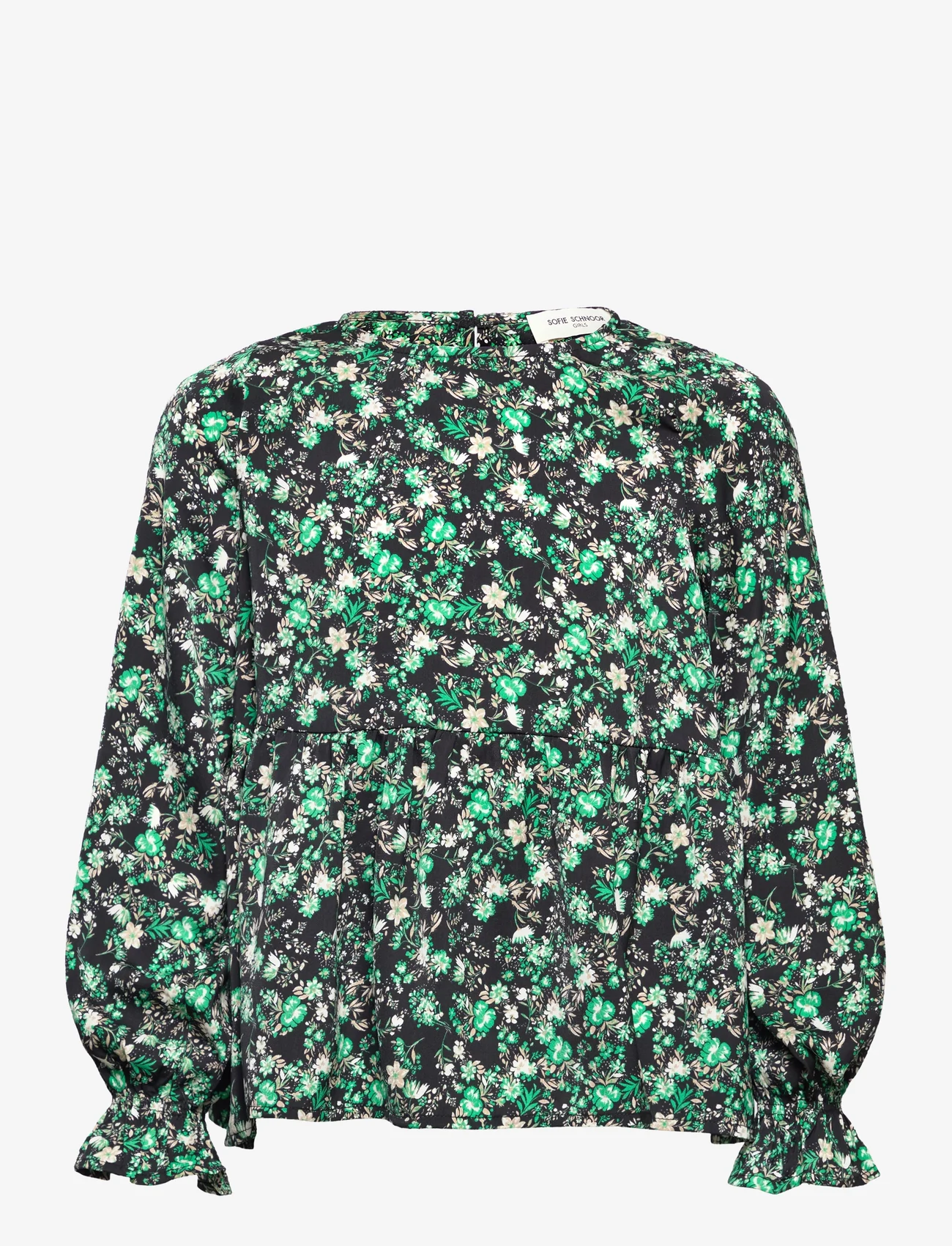 Sofie Schnoor Baby and Kids - Shirt - suvised sooduspakkumised - flower green - 0