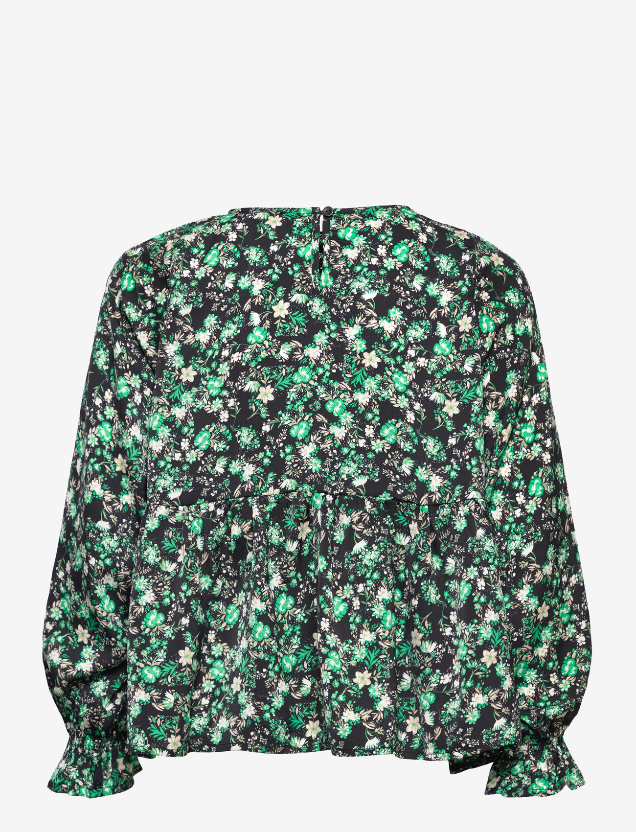 Sofie Schnoor Baby and Kids - Shirt - julegaver til børnene - flower green - 1