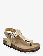 Sandal - BEIGE WITH GOLD