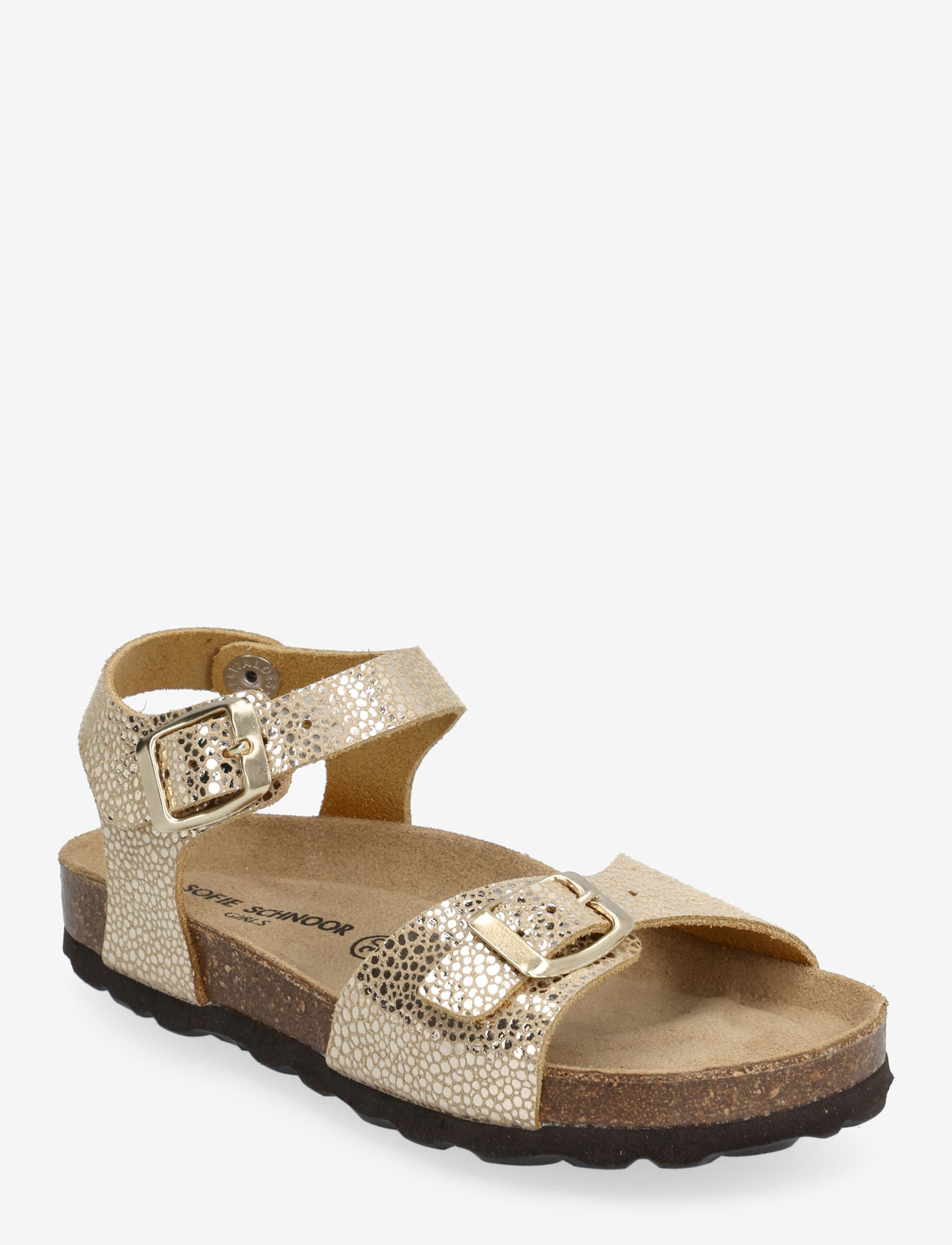 Sofie Schnoor Baby and Kids - Sandal - sünnipäevakingitused - beige with gold - 0