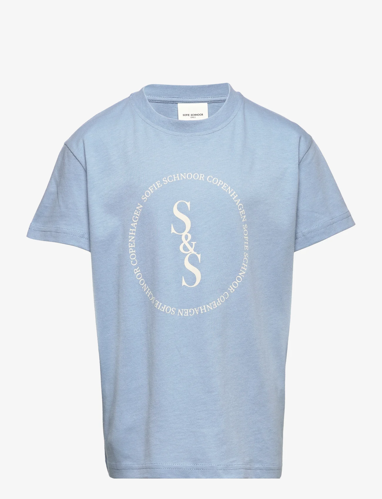 Sofie Schnoor Baby and Kids - T-shirt - kortärmade t-shirts - light blue - 0