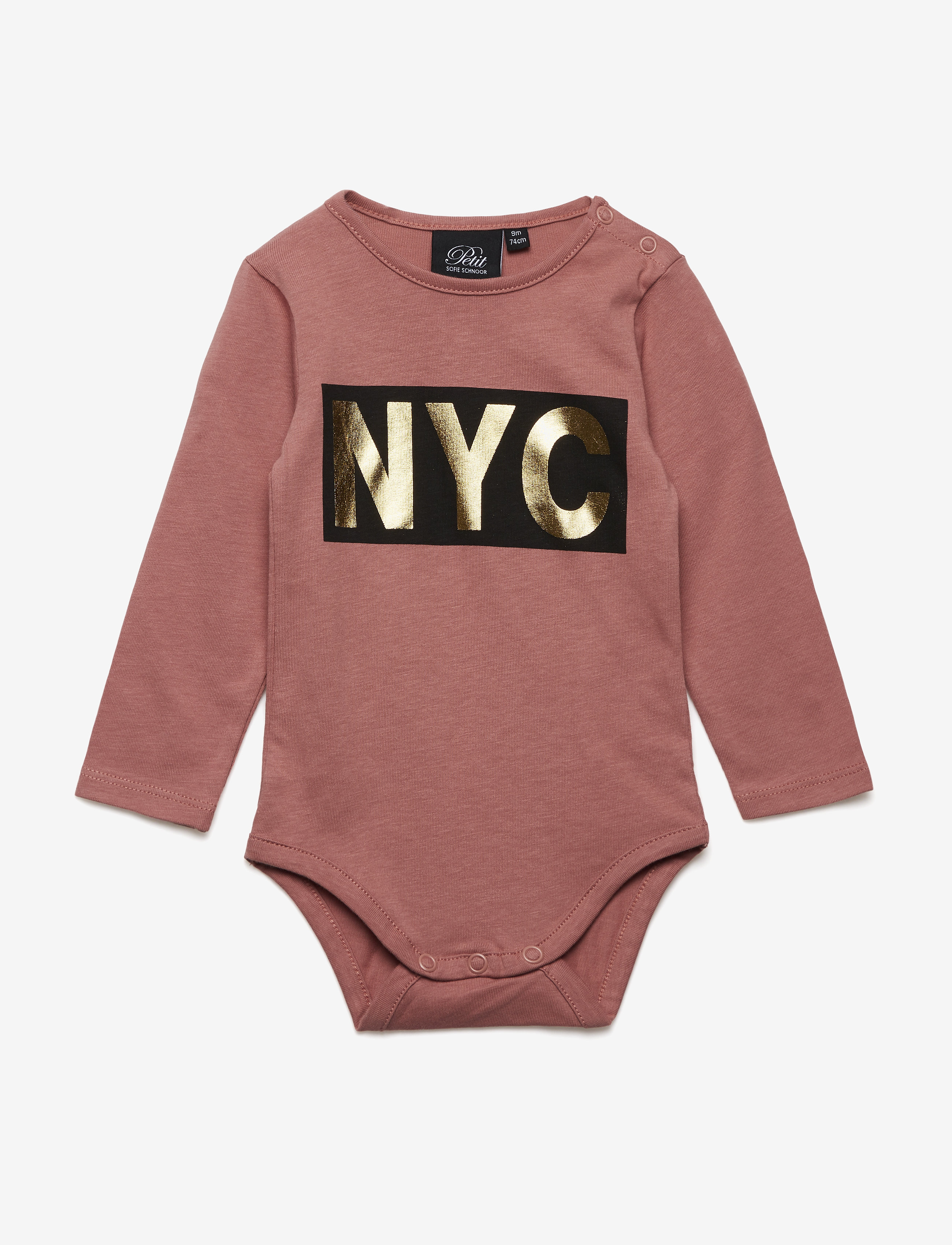 Petit by Sofie Schnoor - Body long sleeve NYC - dusty rose - 0