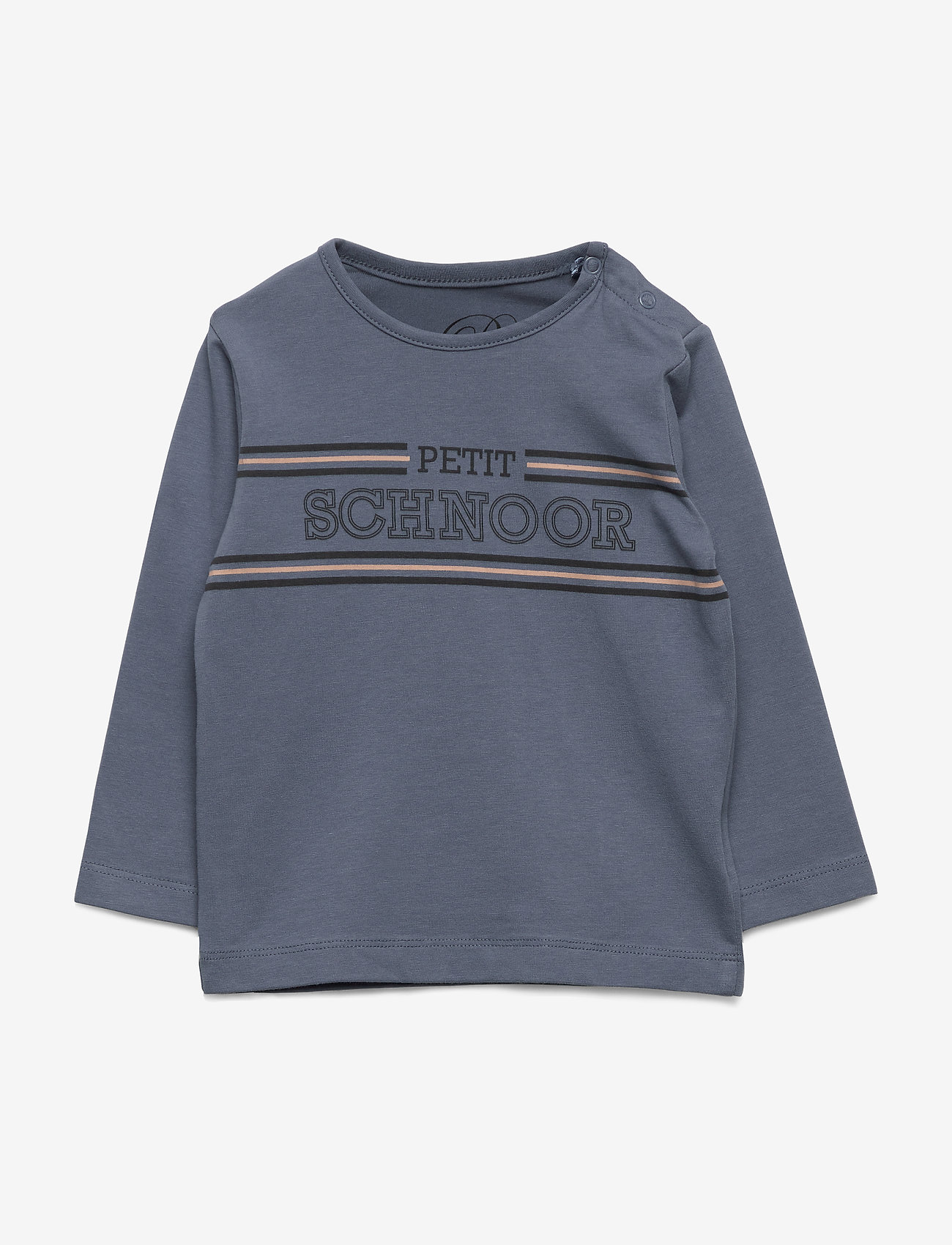 Petit by Sofie Schnoor - T-shirt LS - washed dusty blue - 0