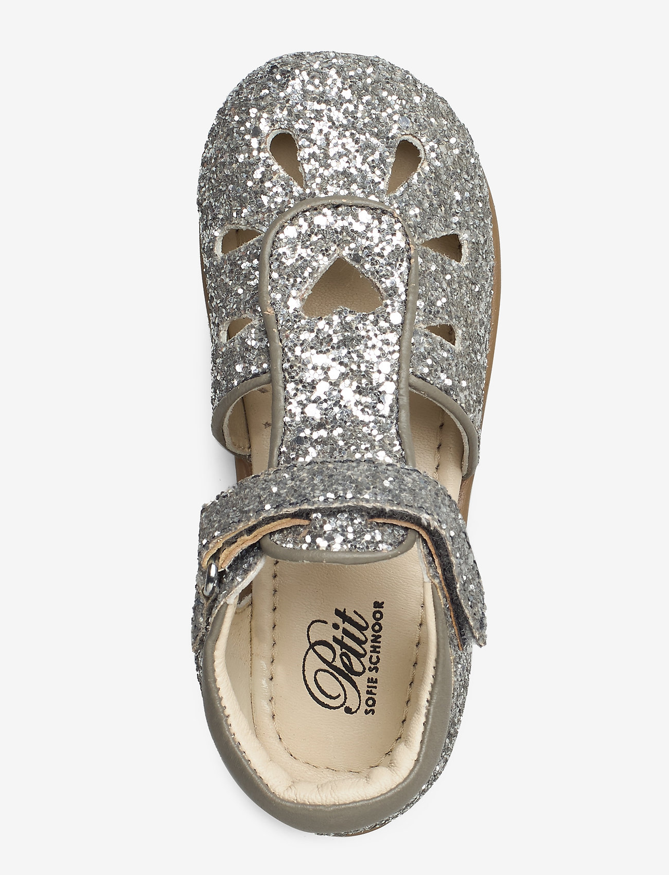 Petit by Sofie Schnoor - Sandal heart - grey - 3
