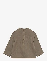 Sofie Schnoor Baby and Kids - Shirt - langærmede skjorter - army green - 0