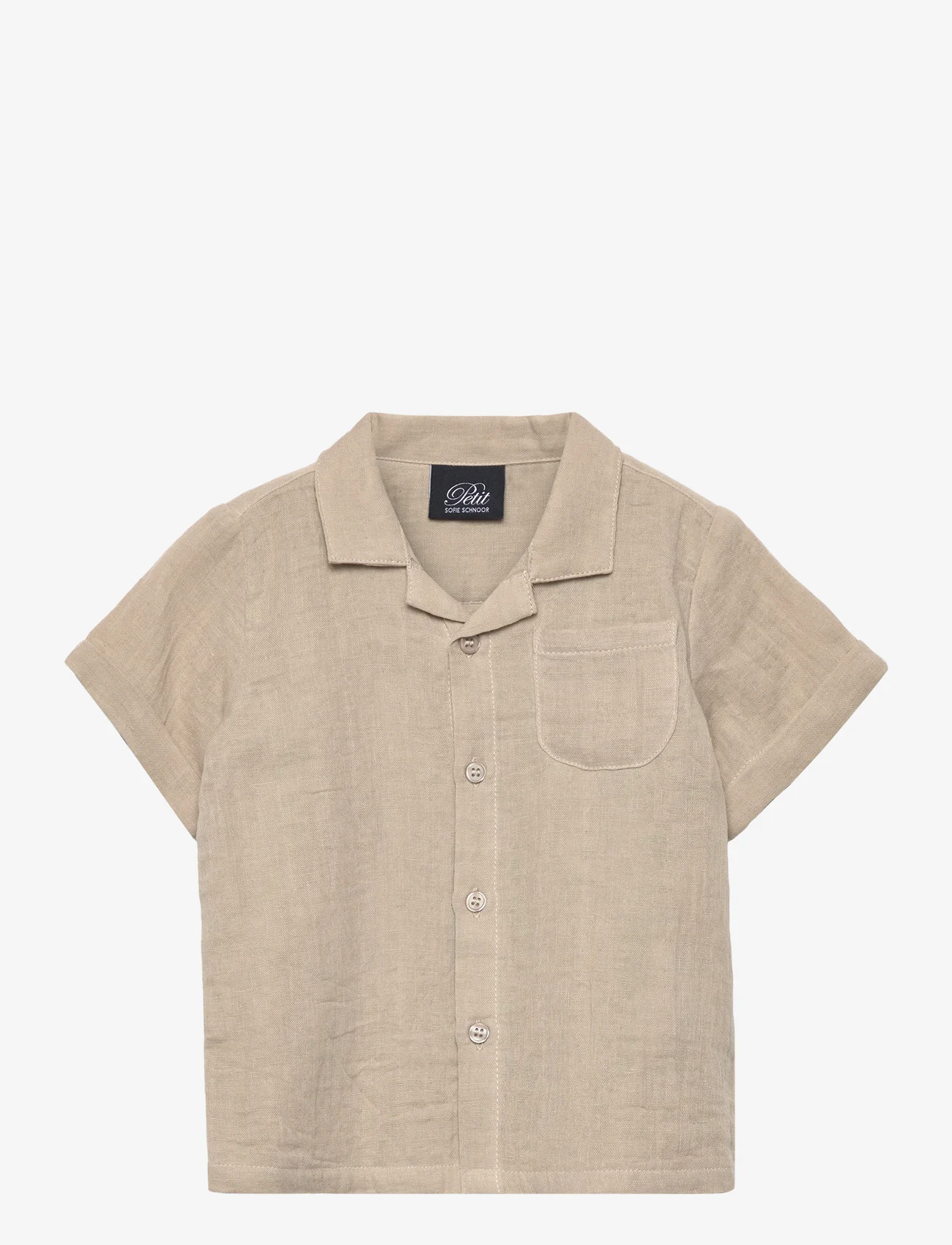 Sofie Schnoor Baby and Kids - Shirt - kortermede skjorter - dark sand - 0
