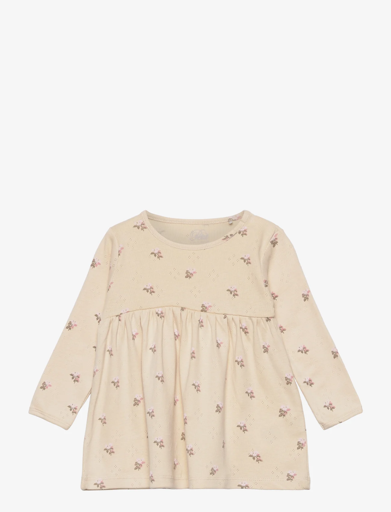 Sofie Schnoor Baby and Kids - Dress - long-sleeved casual dresses - sand - 0