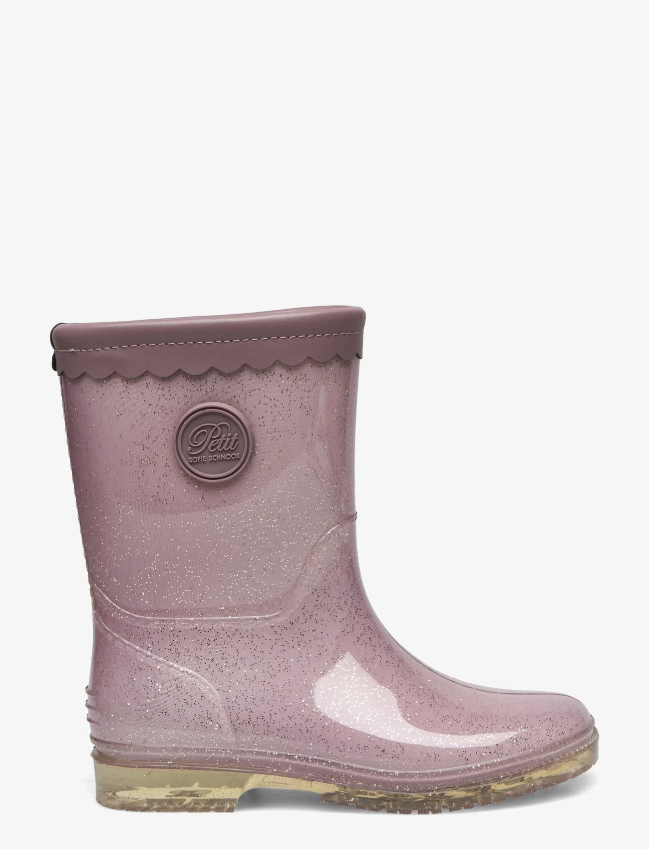 Sofie Schnoor Baby and Kids - Rubber boot - gummistøvler med linjer - light purple - 1