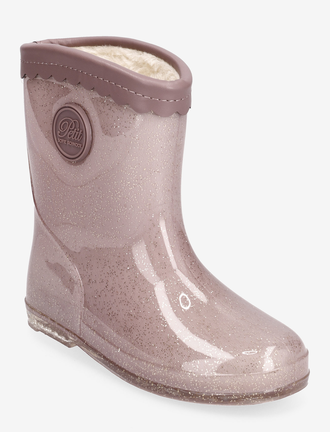 Sofie Schnoor Baby and Kids - Rubber boot - gummistøvler med linjer - light purple - 0
