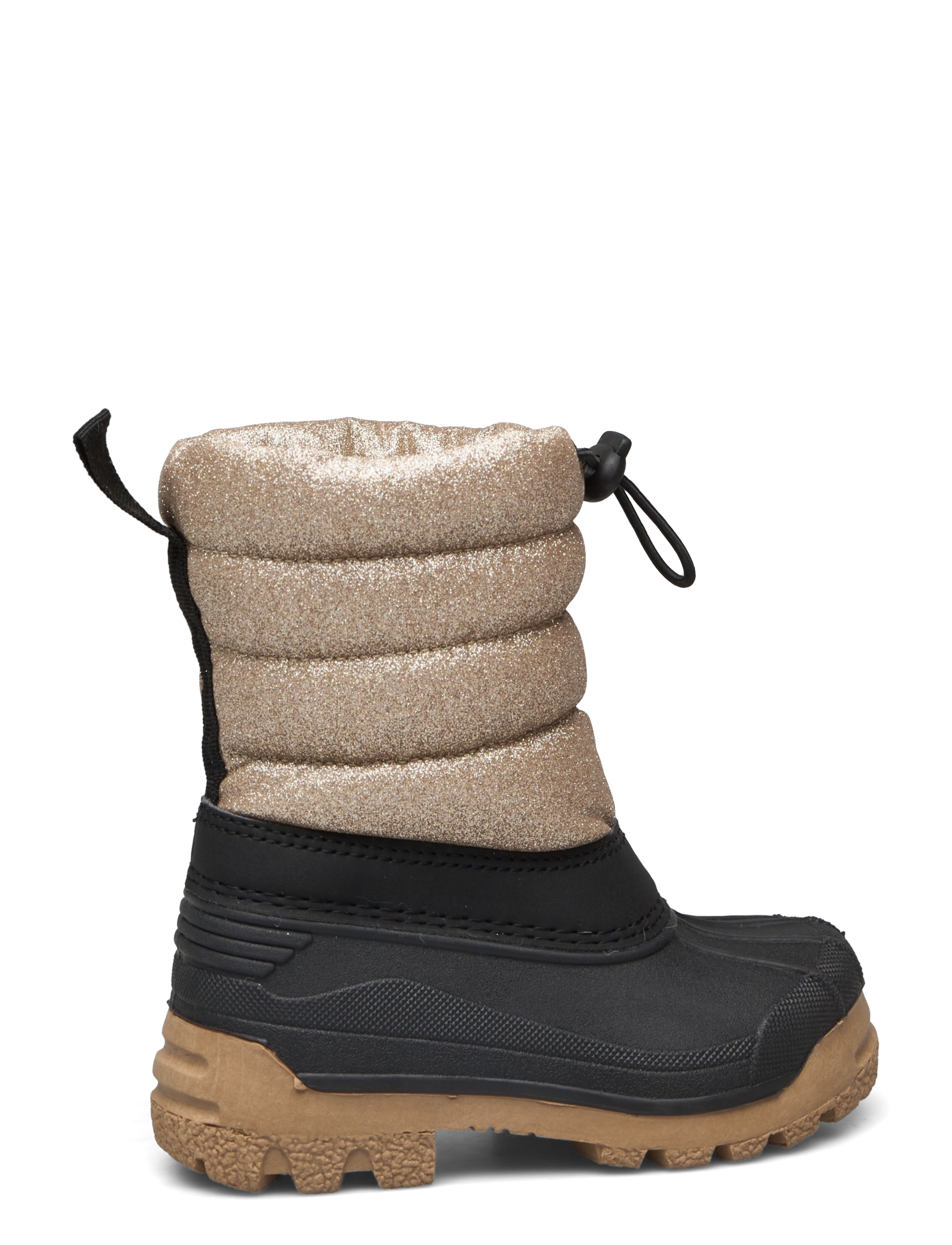 Sofie Schnoor Baby and Kids - THERESASK THERMO BOOT - höstskor - gold glitter - 1