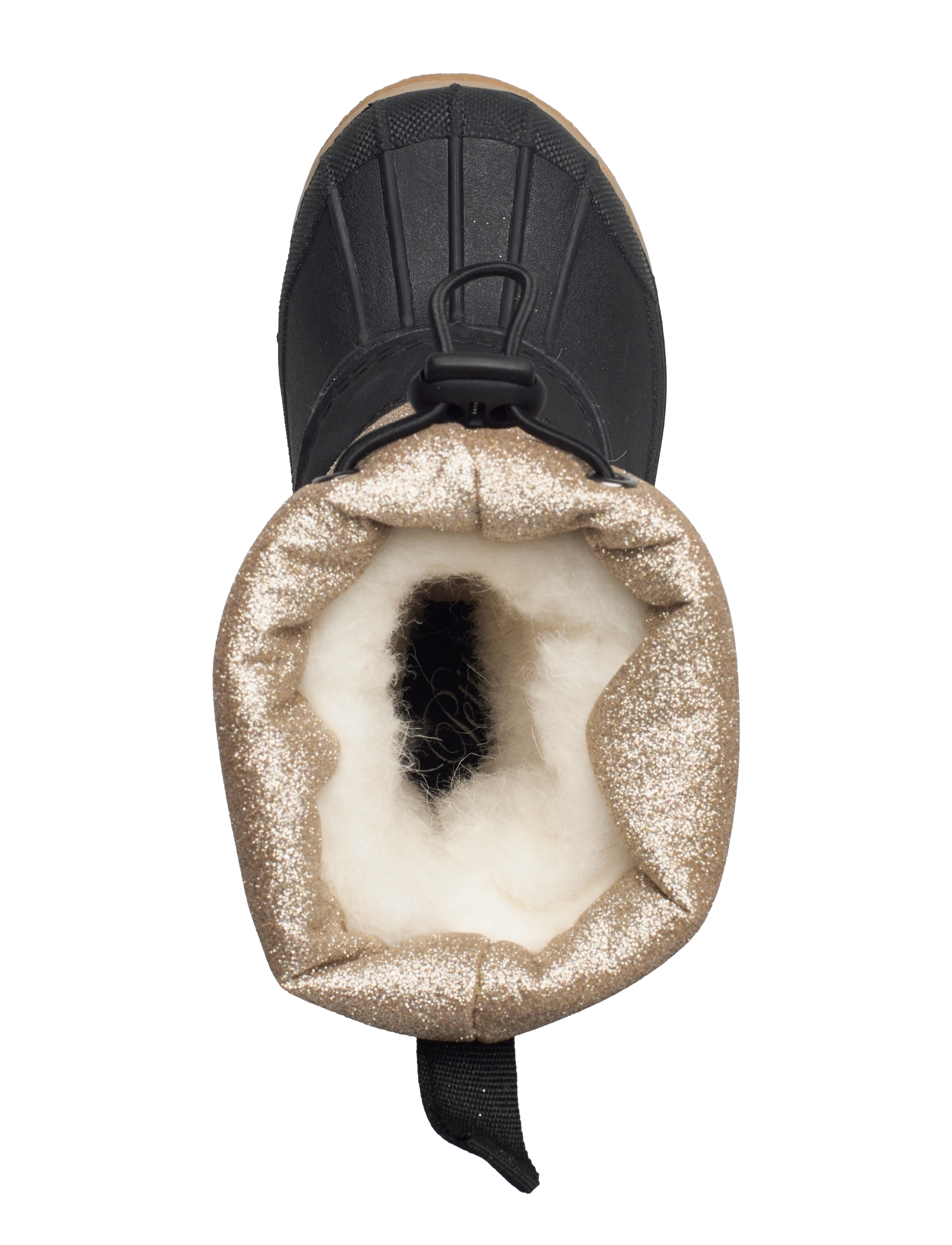 Sofie Schnoor Baby and Kids - THERESASK THERMO BOOT - höstskor - gold glitter - 3