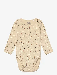 Sofie Schnoor Baby and Kids - Body - long-sleeved bodies - sand - 0