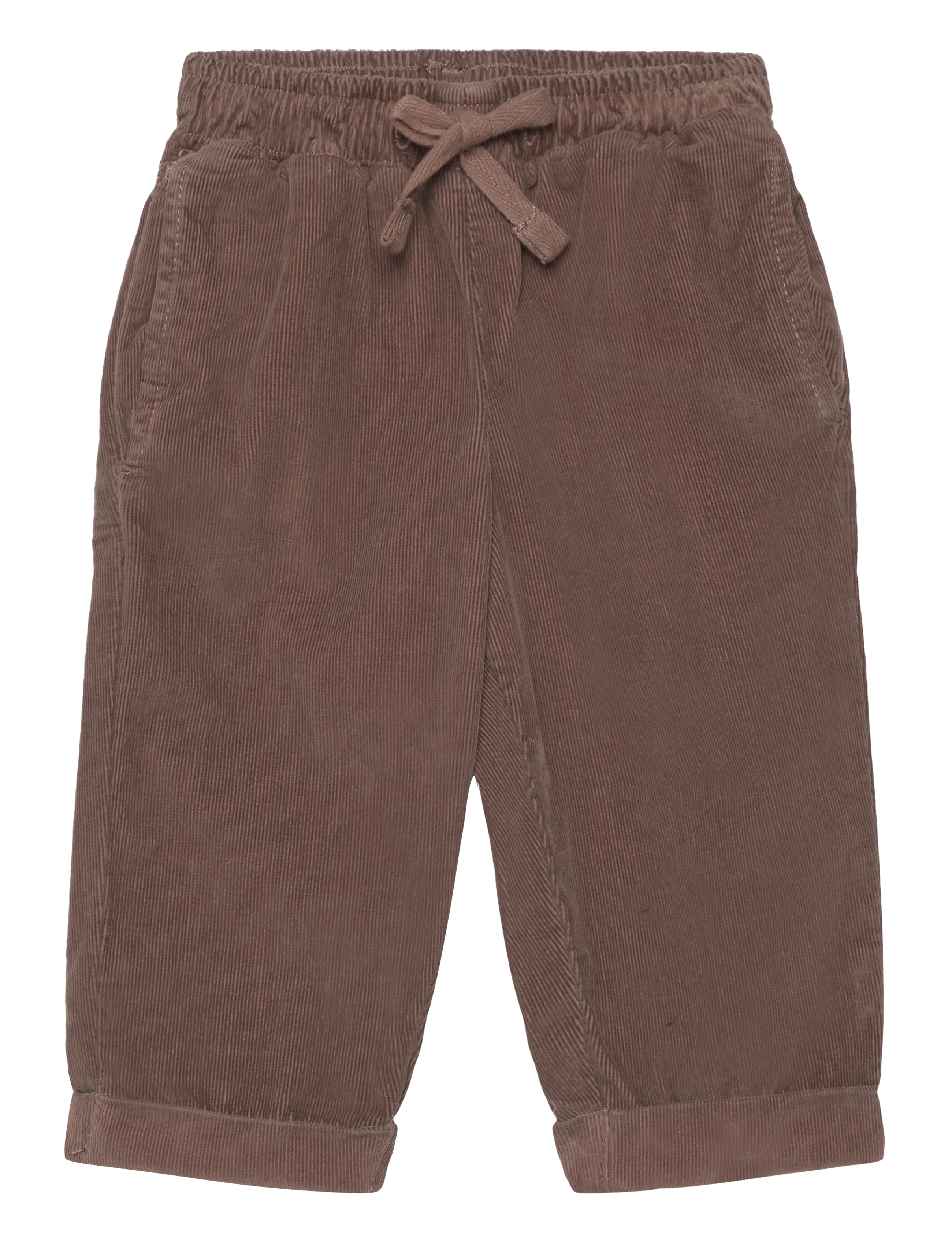 Trousers - MEDIUM BROWN