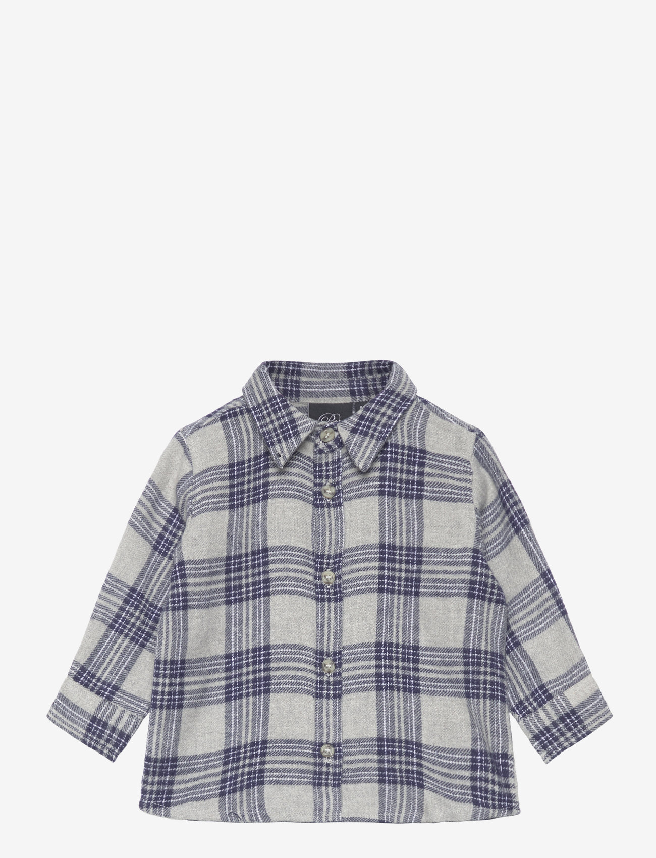 Sofie Schnoor Baby and Kids - Shirt - grey check - 0