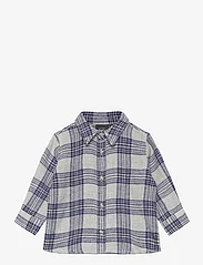 Sofie Schnoor Baby and Kids - Shirt - long-sleeved shirts - grey check - 0