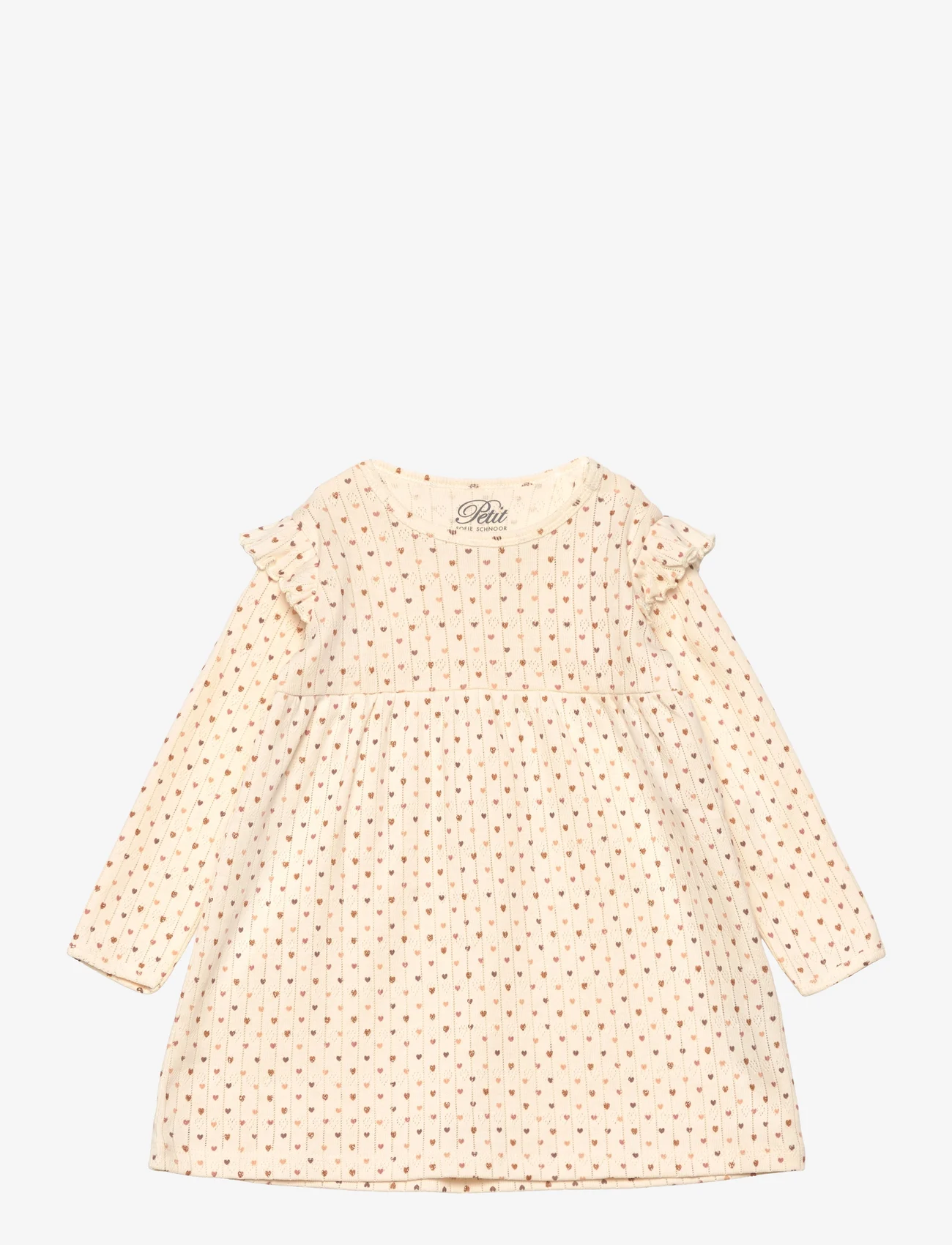 Sofie Schnoor Baby and Kids - Dress - pikkade varrukatega vabaaja kleidid - antique white - 0