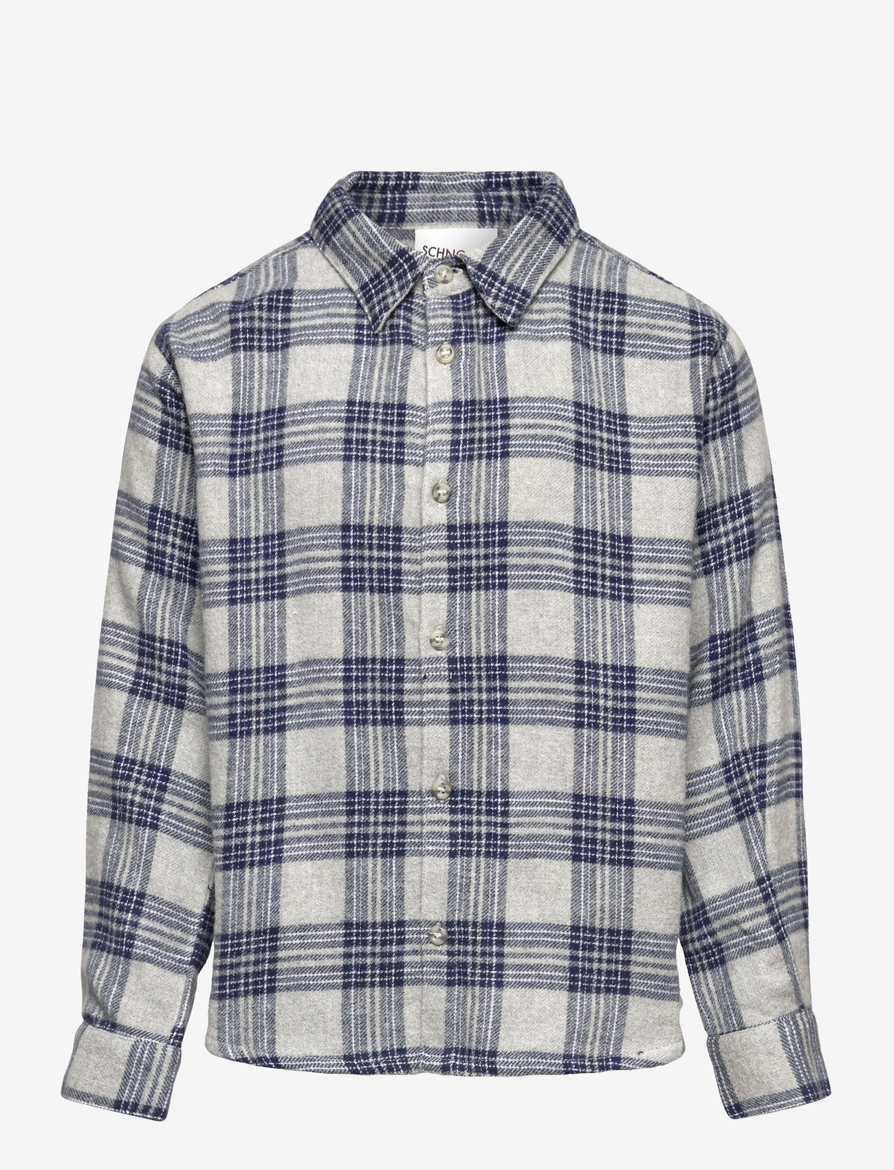 Sofie Schnoor Baby and Kids - Shirt - grey check - 0