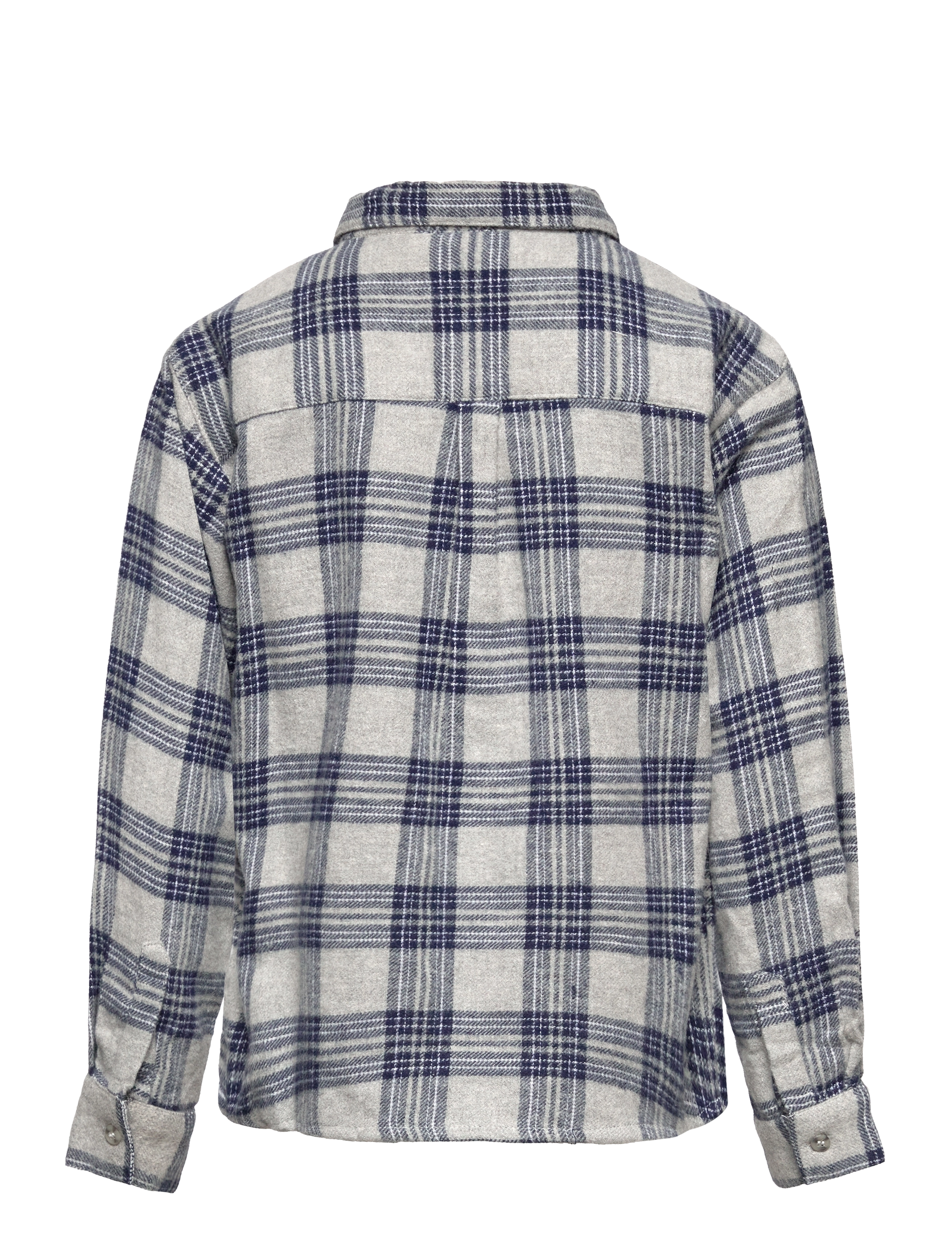 Sofie Schnoor Baby and Kids - Shirt - grey check - 1