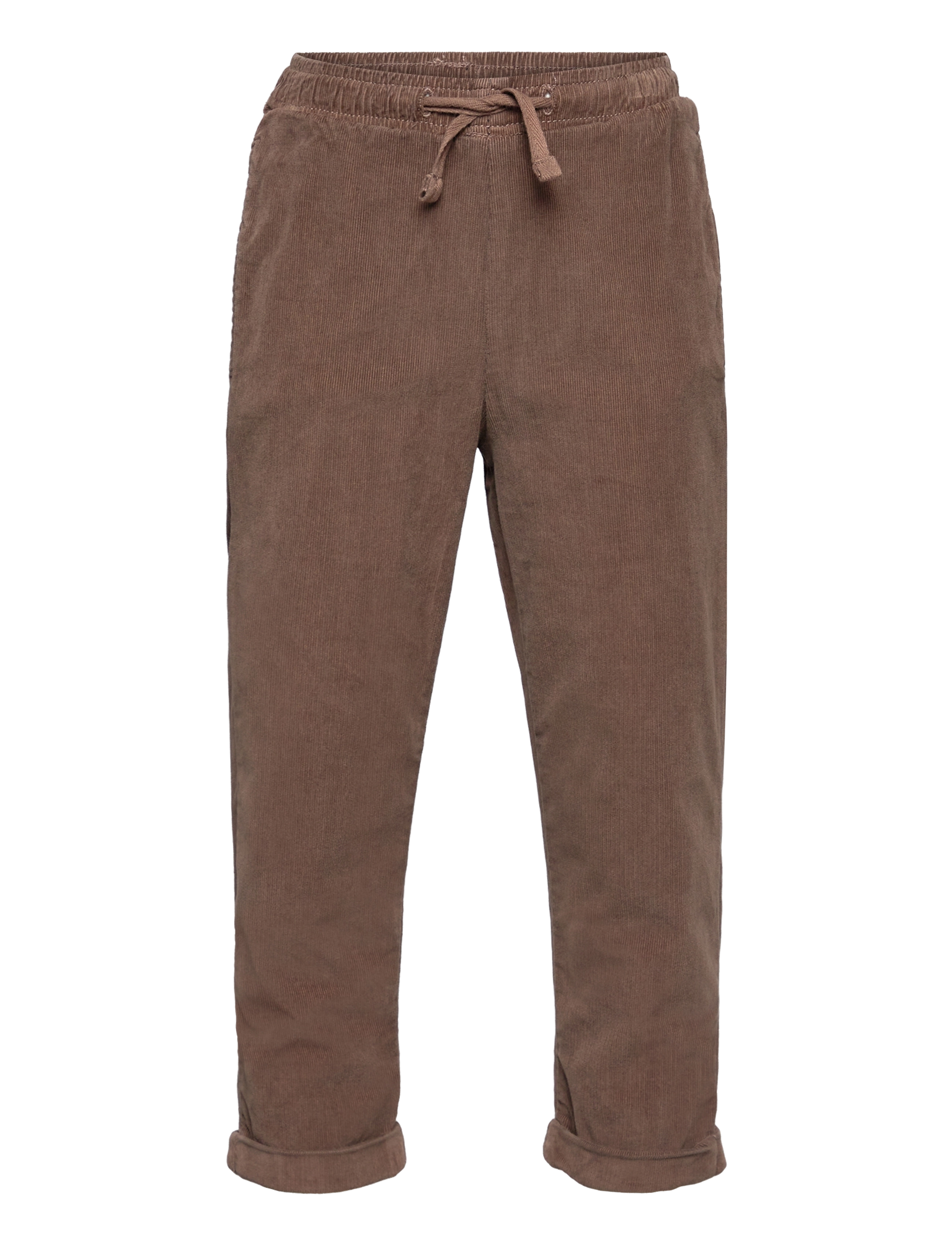 Trousers - MEDIUM BROWN