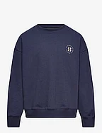 Sweatshirt - DARK BLUE