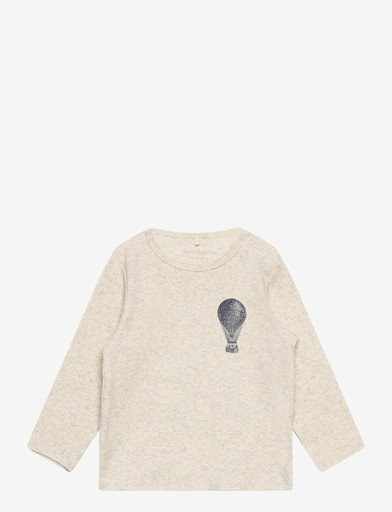 Sofie Schnoor Baby and Kids - T-shirt longslv - ecru melange - 0