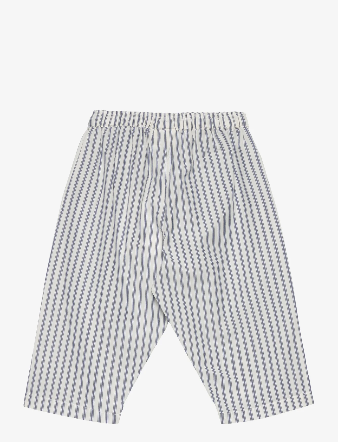 Sofie Schnoor Baby and Kids - Trousers - babybukser - blue striped - 1