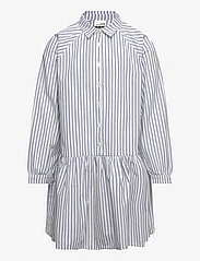 Sofie Schnoor Baby and Kids - Dress - long-sleeved casual dresses - blue striped - 0