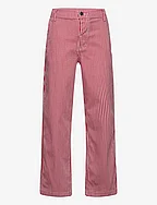 Trousers - BERRY RED