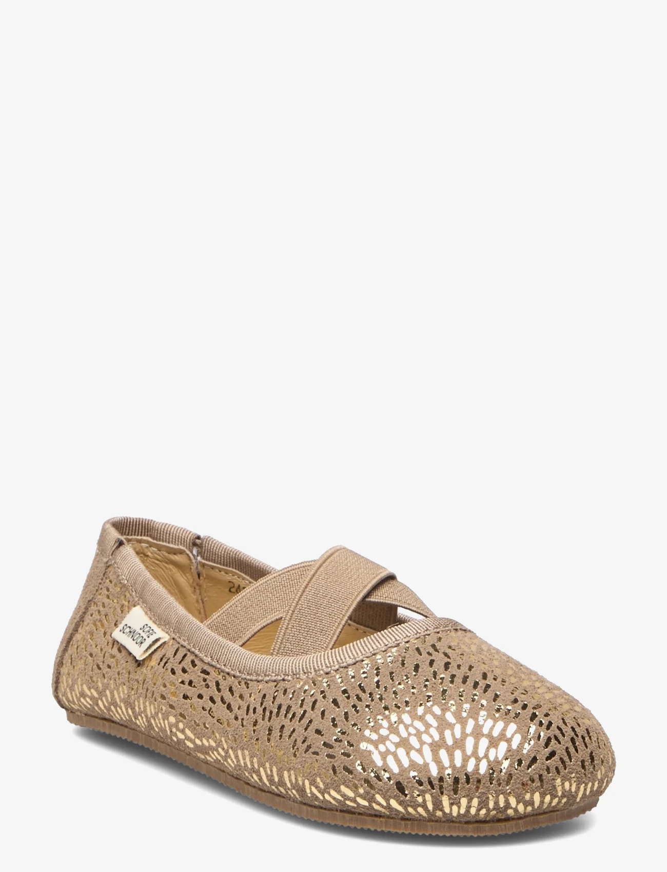 Sofie Schnoor Baby and Kids - Shoe indoor - vasaras piedāvājumi - beige with gold - 0