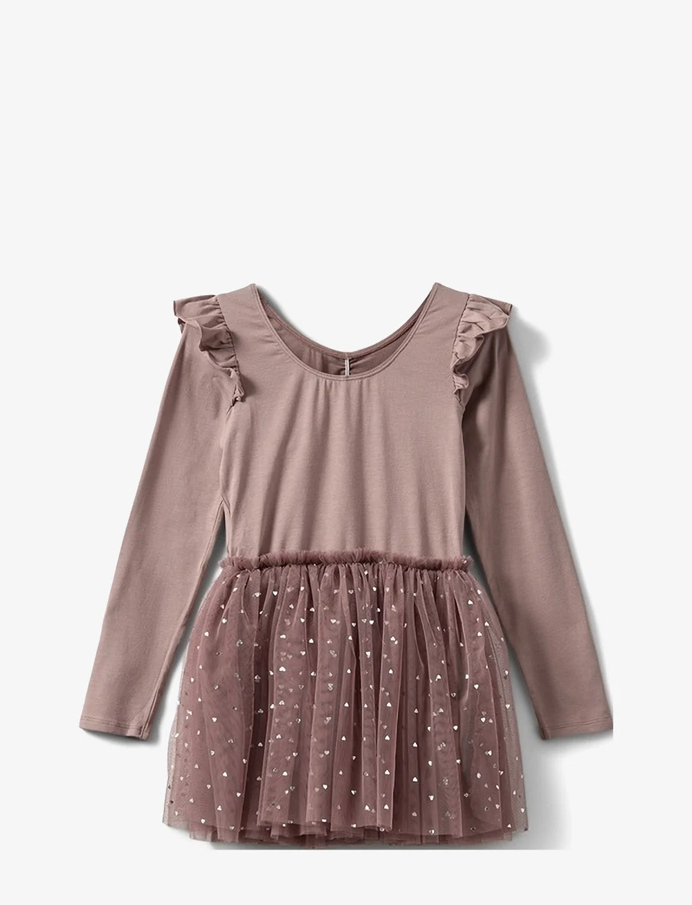 Sofie Schnoor Baby and Kids - Gymsuit - langærmede hverdagskjoler - dark purple - 1