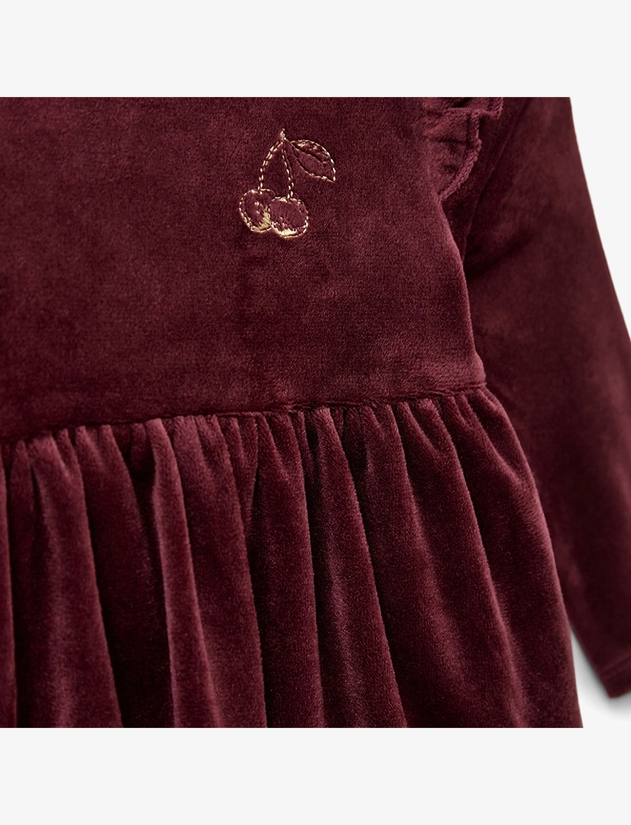 Sofie Schnoor Baby and Kids - RITASB DRESS - burgundy - 2
