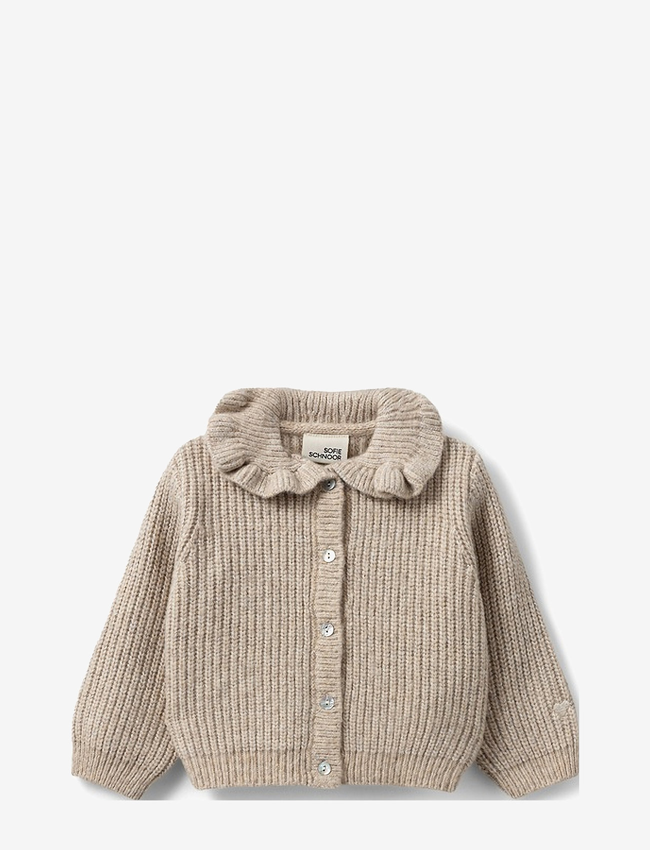 Sofie Schnoor Baby and Kids - HENNYSB CARDIGAN - ecru melange - 0