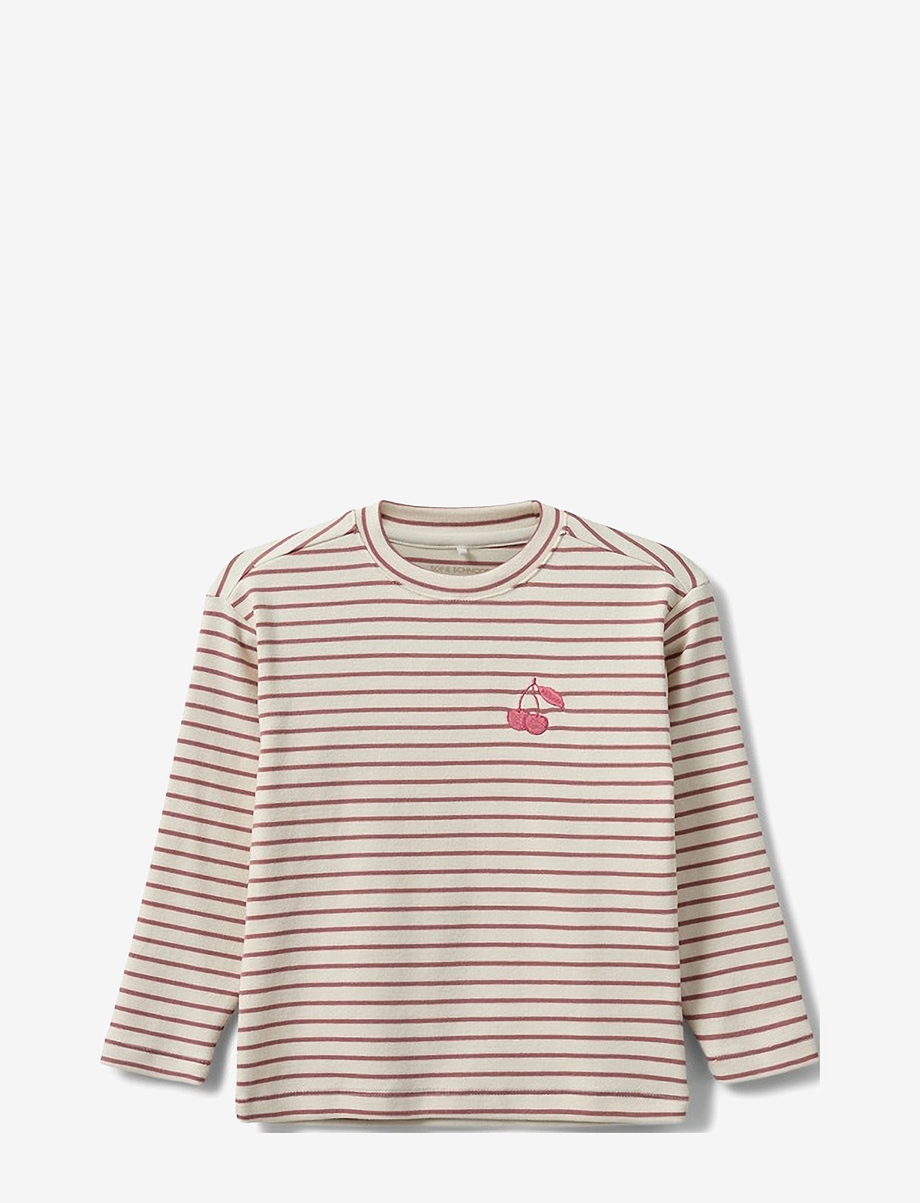 Sofie Schnoor Baby and Kids - PERNILLASK T-SHIRT LONG SLEEVE - off white striped - 0