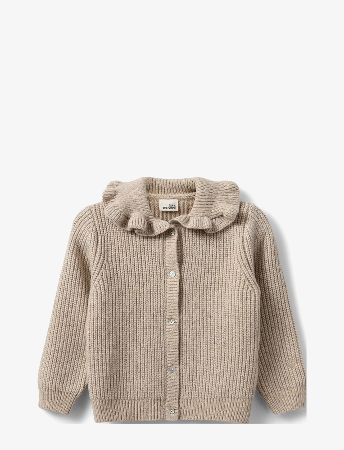 HENNYSK CARDIGAN - ECRU MELANGE